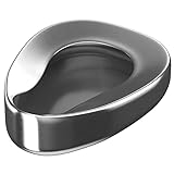 AAProTools Bedpan for Women Men Elderly Female Male Bedridden Patient Hospital Home Bed Pan Emergency Device (Stainless Steel)