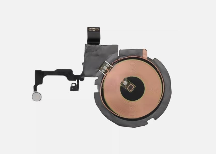 NFC Wireless Charging Coil with Flashlight Flex Cable for iPhone 15 Pro Max