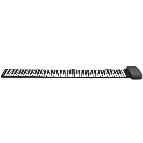 Clavier de Piano professionnel Roll Up Hand Roll Piano léger 88 touches Roll Up Claviers de Piano pour professeur de musique pour la pratique(88 key English) - Les Beatles, Paul McCartney, John Lennon, RIngo Starr, George Harrison Clavier de Piano professionnel Roll Up Hand Roll Piano léger 88 touches Roll Up Claviers de Piano pour professeur de musique pour la pratique(88 key English) – Image 6