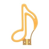 Forme de note de musique unique : la lampe LED est conçue sous la forme d'une petite note de musique, offrant un élément de design créatif et accrocheur