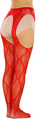 Image of ToBeInStyle Women's Suspender Pantyhose