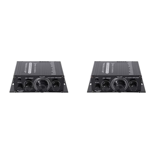 Amplificateur de puissance 2 canaux Bluetooth pour audio home cinéma de salon