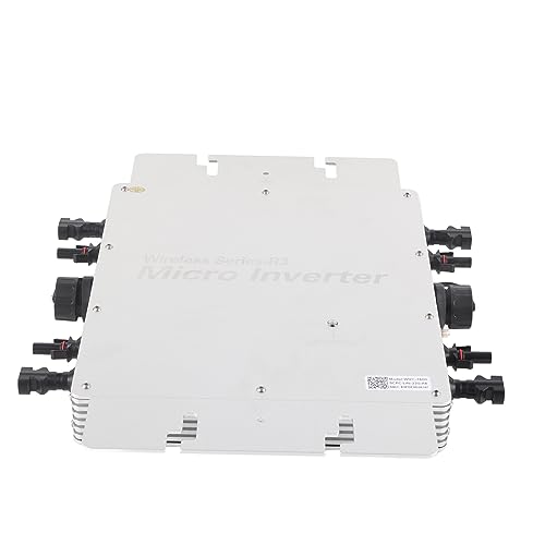 Inversor de red solar para jardín y zonas al aire libre con control WiFi WVC 1600