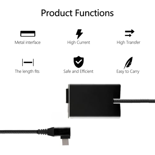 Cable Trenzado Type-C PD Acodado para Nikon Z30 Z50 ZFC - Fernando Cortés
