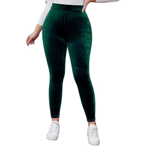 Kedera Women's High Waist Velvet Yoga Pants Cover