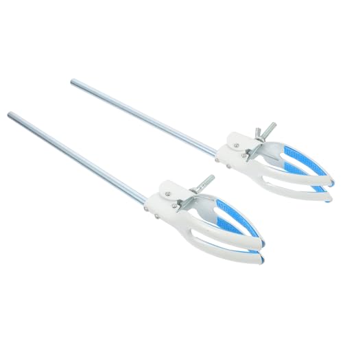 TOPPERFUN 2pcs Laboratory Flask Clamp Heavy Duty Multi-functional Test Tube Clip Extended for Scientific Research Teaching and Industrial Use