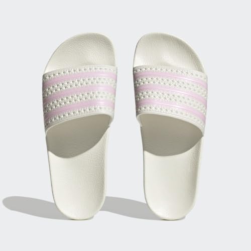 Image of adidas Womens Adilette Slide Casual Sandals Casual - Orange
