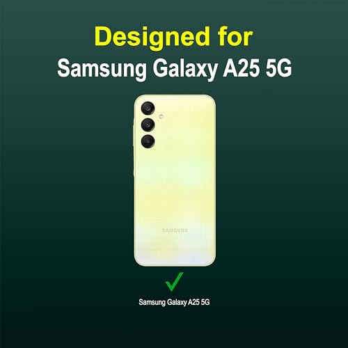 Image of amazon basics Back Case Cover for Samsung Galaxy A25 5G | Compatible for Samsung Galaxy A25 5G Back Case Cover | Liquid Silicon Case for Samsung Galaxy A25 5G with Camera Protection | DarkGreen