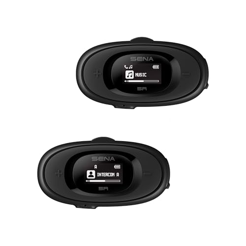 Image of Sena 5R Two-Way HD Motorcycle Bluetooth Intercom Headset, Dual Pack