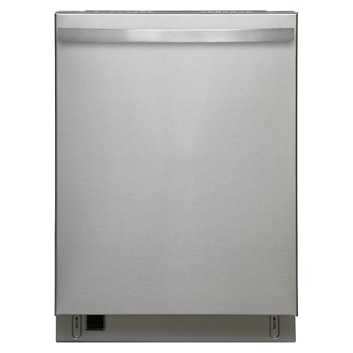 Kenmore 24' Built-In Dishwasher - Quiet Tub with TurboDry, Leak, & SmartWash Soil Detection - 15 Place Settings - 49 DBA - ENERGY STAR Certified - Fingerprint Resistant Stainless Steel
