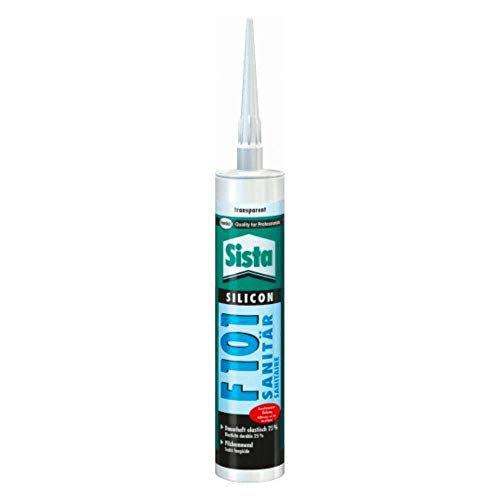 Price comparison product image Sista F101 Sanitary Silicone 's Paint Transparent L21TR 300 ml