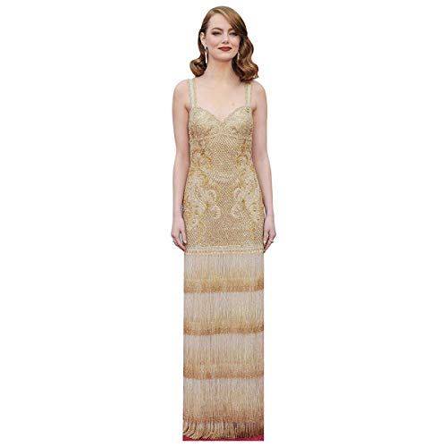 Star Cutouts, Emma Stone (Oscars 2017 Red Carpet), Cardboard Cutout Stand-Up, Celebrity Life-Size Stand-In - 66