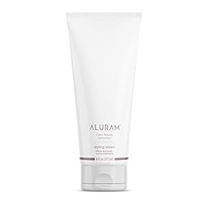ALURAM-Coconut-Water-Based-Styling-Cream-6-Fl-Oz ALURAM Coconot Water Based Hair Styling Cream, Curl Defining & Volumizing Hair Cream (6 Fl Oz) Conditions Hair, Adds Shine, Ideal for Sculpting - Clean Beauty - Paraben Free