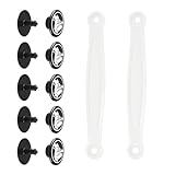 1ペアの詰まりヒールストラップとリベットの交換部品詰まり