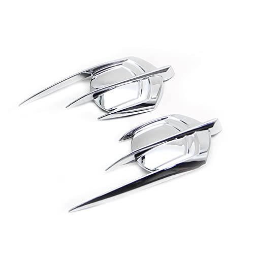 Cubierta de emblema de carenado cromada compatible con Goldwing GL1800 4
