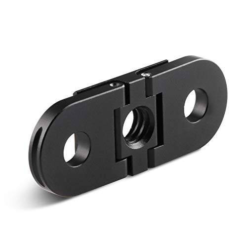 Image of HSU Replacement Folding Fingers Compatible with GoPro Hero 12 /11 /10 /9 /8 Black Max, Replacement Adapter Mount with 1 /4 Tripod Connector Port for Housing Handle Monopod Mount