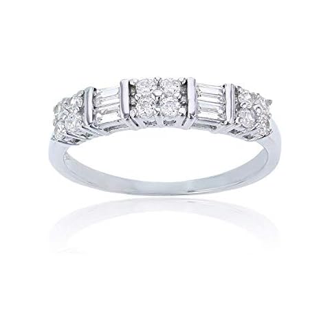 DECADENCE Sterling Silver Anniversary Band Ring Cover