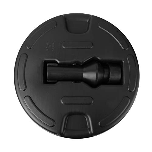 BESPORTBLE Black Plastic Cantilever Base Stand for Outdoor Umbrellas