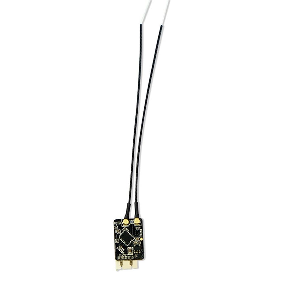 Receptor R-XSR 2.4G, 16 SBUS/8 CPPM, 16 Canales, Ultra Mini, Compatible con Puerto Inteligente y Función de Retorno de Datos para Dron RC FPV.