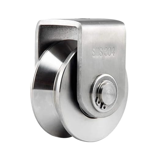 Poulie de type V en acier inox 304 pour levage et charges industrielles