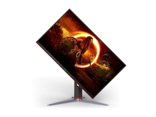 Image of AOC 27' IPS 170Hz, 1ms, QHD 2560 x 1440, 350 cd /m2, HDR 400, HDMI 2.2 x 2, DP 2.2 x 1 Gaming Monitor