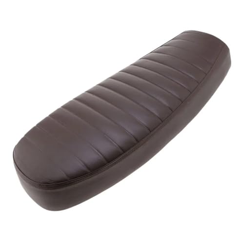 Asiento motocicleta universal marrón para solucionar la incomodidad del pasajero 4