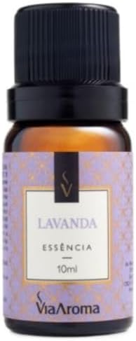 Essência Via Aroma Lavanda Para Aromatizador Aromaterapia 10ml