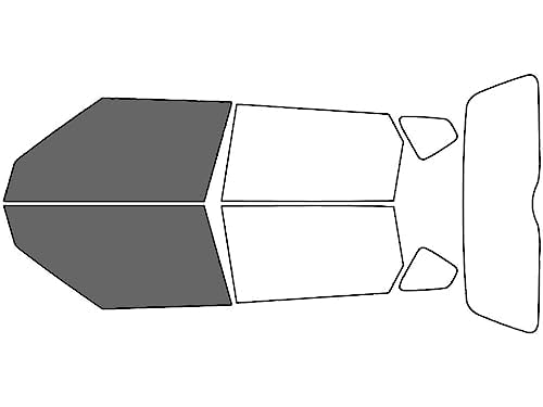 Rvinyl Window Tint Kit Compatible with Kia Soul 2020-2023 - Front Precut Kit - 35%