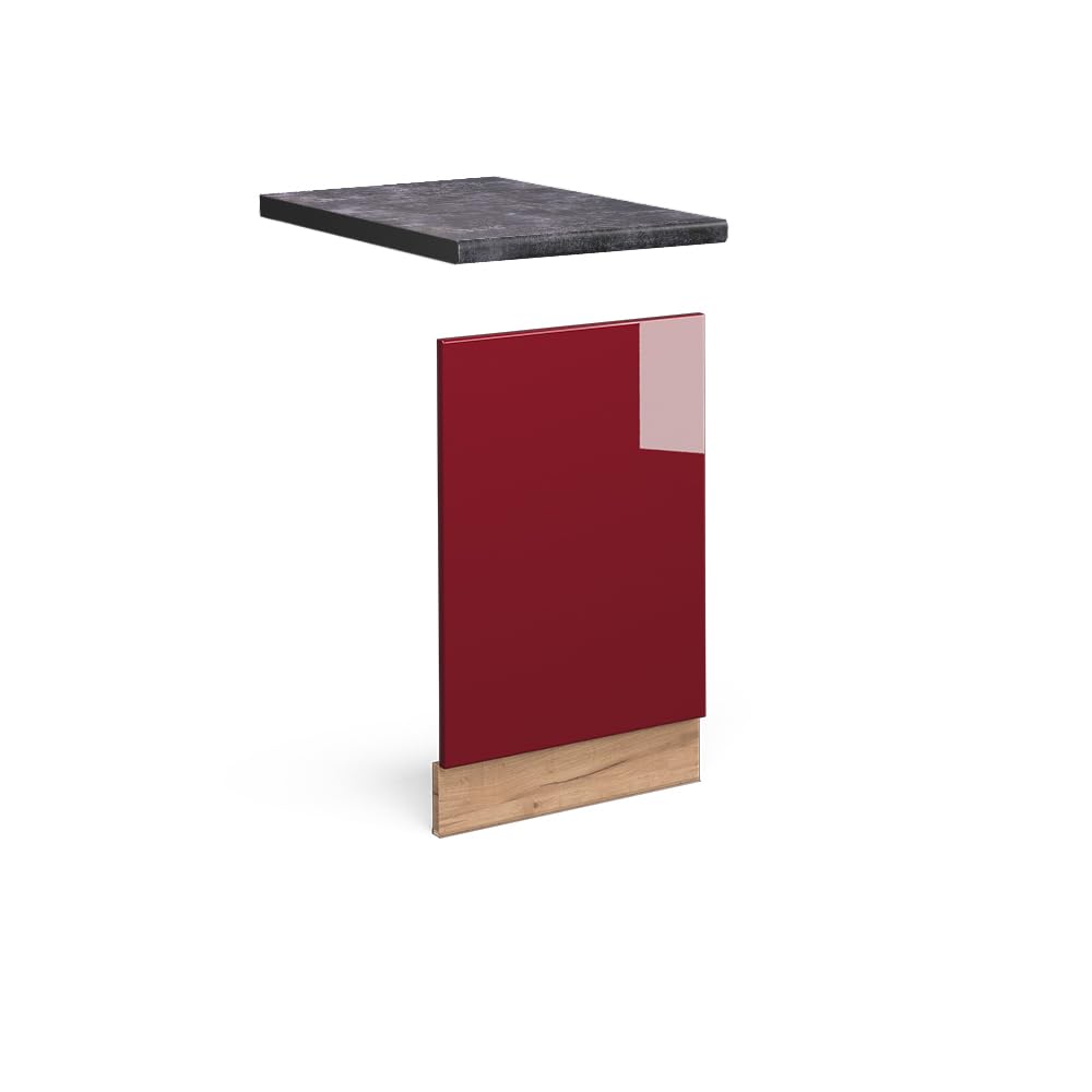Vicco Front panel Fame-Line, Bordeaux High Gloss, 45 cm โ image 1