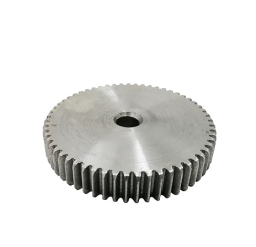 Bevel Gear Pinion Hardware Mechanical 1pcs Spur Gear 1M60/61/62/63/64/65/66/67T Rough Hole 8mm Gear Wheel Carbon Steel Motor Gear Total Height 10mm(60 Teeth)
