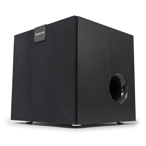 VULKKANO SUB10 Subwoofer Attivo da 10 Pollici, Frequenza di 40Hz-200Hz