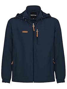 FALKENSTEJN Summer Windbreaker Anorak Windjacke leichte Jacke (L, Navy)
