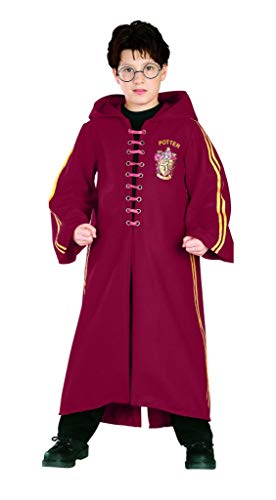 Rubie's Harry Potter Child's Deluxe Quidditch Robe, Large, Burgundy