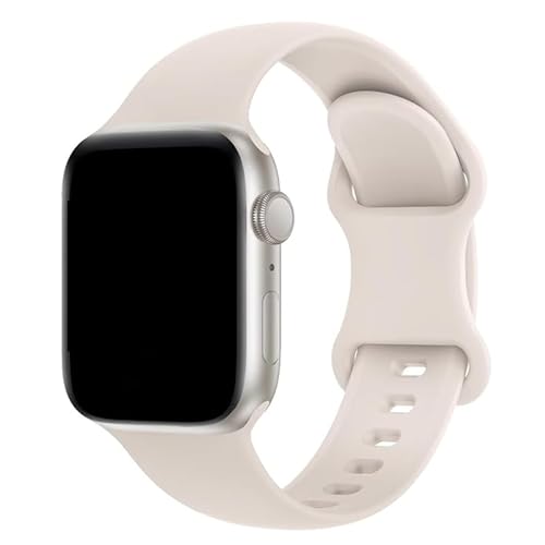 Image of Soft Silicone Band Adjustable Loop Sport Watch Not Included Smart Watch Strap 9 /8 /7 /6 /5 /4 /3 /2 /1 /SE Compatible For Strap 38mm / 40mm / 41mm Smart Watch Strap Smart Watch Strap