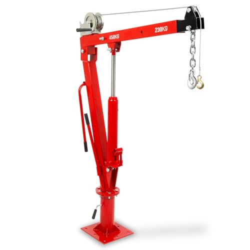 Grue de chargement pivotante EBERTH 450kg pour plateau de camionnette