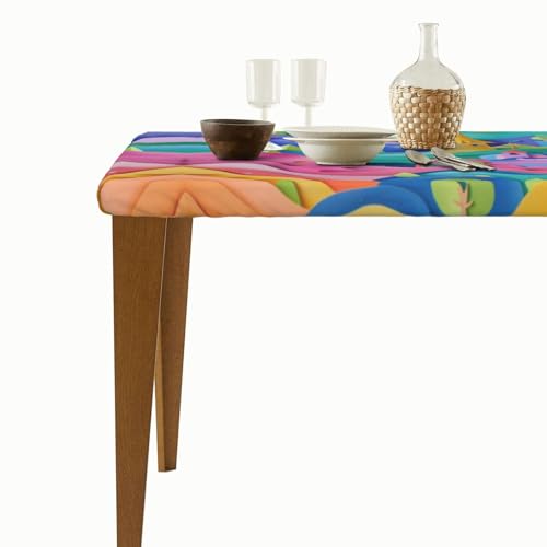 Nappe élastique lavable Dream Castle imperméable table 1.5m - 6