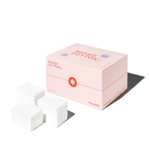 Naked Cotton Classic 500p cotons rectangles grand format pour soin visage