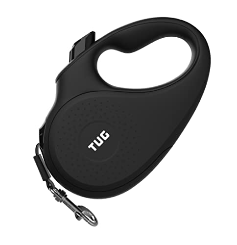 TUG Monochrome XL 360° Tangle-Free Retractable Dog Leash | 26 ft Strong Nylon Tape | One-Handed Brake, Pause, Lock (Extra Large, Black) by TUG - Image 6