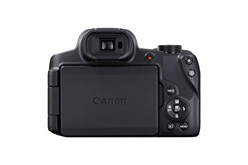 Canon PowerShot SX70 HS - Cámara bridge de 20.3 MP (zoom óptico de 65x, DIGIC 8, 10 fps, Vídeo 4K, LCD, ángulo variable) negro