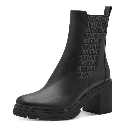 Chaussures bottine Chelsea MARCO TOZZI femme 2-25484-43 bottines confortables en cuir
