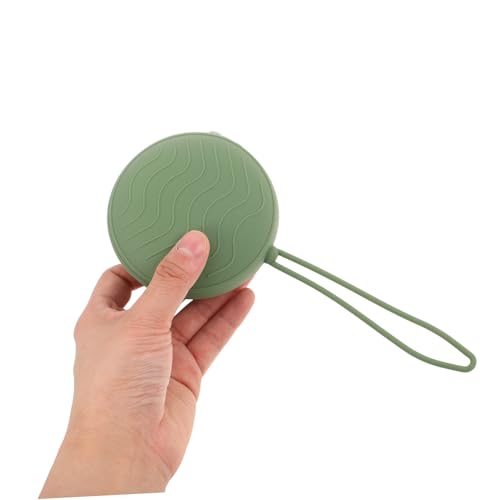 2pcs Portable Pacifier Storage Container Zipper Silicone Coin Purse Keychain for Boys and Girls Travel4