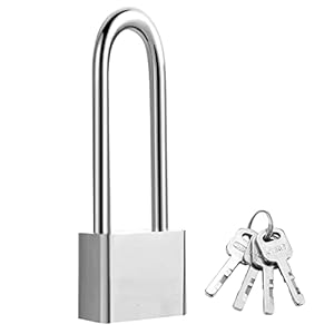 Karjiaja Heavy Duty Long Shackle Padlock
