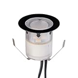 firstchoicelighting Set of 10-30mm LED Decking Plinth Ground Light Kit, Black Bezel, Warm White 3000K, IP67 Waterproof Recessed Outdoor Garden Bathroom Kitchen - Image 8