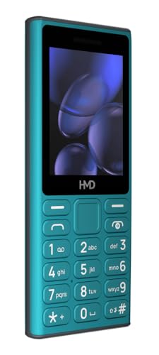 Image of HMD 105 4G Keypad Phone with YouTube, Built-in UPI App, Phone Talker, Long-Lasting Battery, Type - C, Wireless FM Radio | 1 Year Replacement Guarantee | Cyan | YouTube