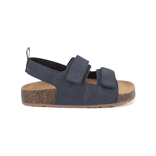 Baskets basses OshKosh B'gosh Fallon pour garçons légères à lacets et scratch de marche