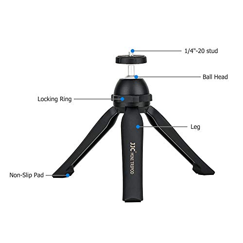 image for JJC Vlog Camera Mini Tabletop Tripod Stand Handheld Tripod for Sony ZV