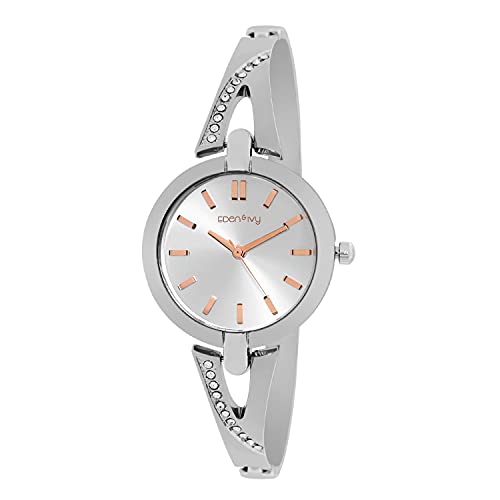 Amazon Brand - Eden & Ivy Analog Silver Dial Women