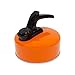 Milestone Camping Bouilloire sifflante en Aluminium Orange 1 l 63970, 1 litres