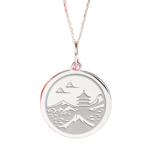 Collier pièce de monnaie du Japon argent 925 LKBEADS