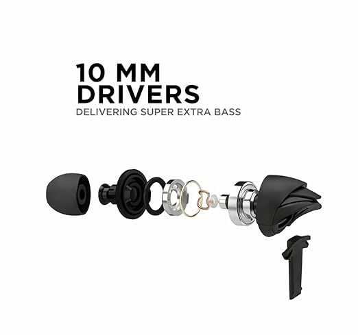 Dxebec Boat 300C Type-C Wired Earphones Black - Image 5